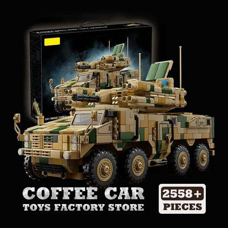 MOC Military Tank Lego Compatible Building Blocks Set 2558 Pieces - ToylandEU