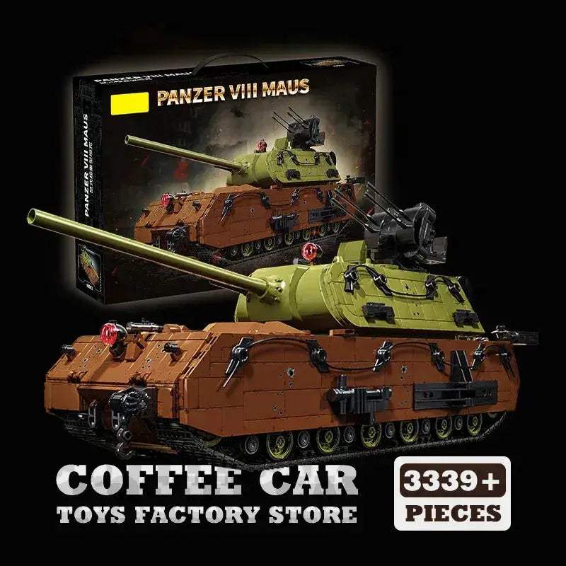 MOC Military Tank Lego Compatible Building Blocks Set 2558 Pieces - ToylandEU