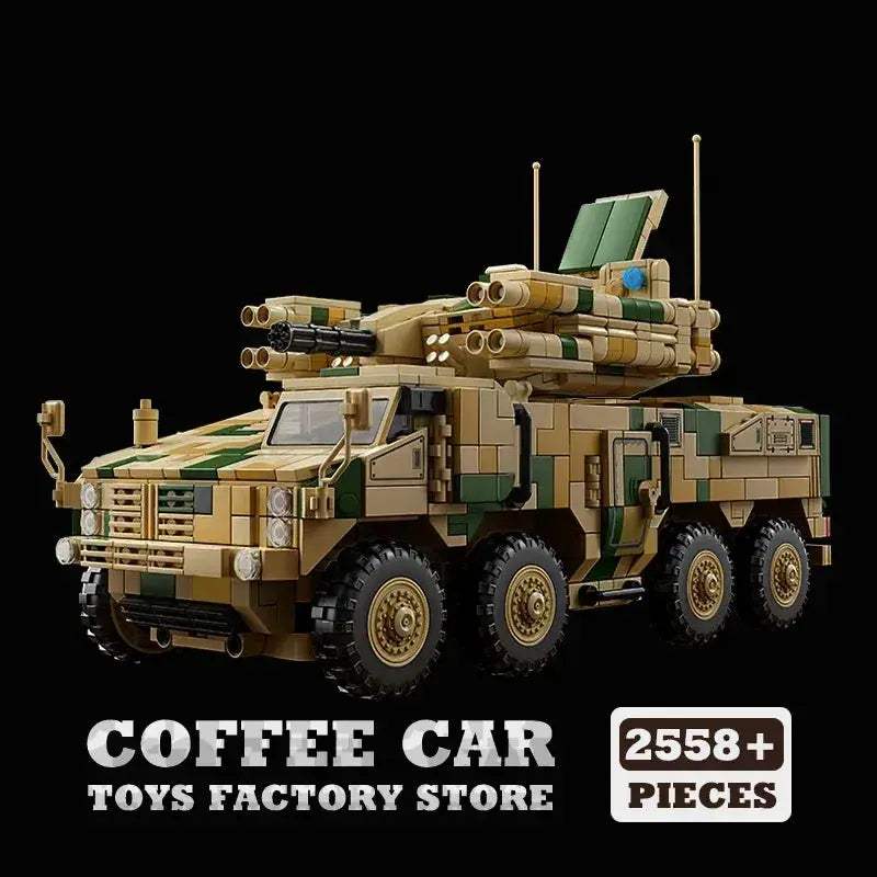 MOC Military Tank Lego Compatible Building Blocks Set 2558 Pieces - ToylandEU