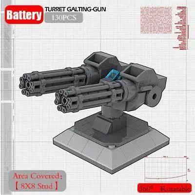  MOC Military Weapons Missile Model Building Blocks Supply Container -  ToylandEU™