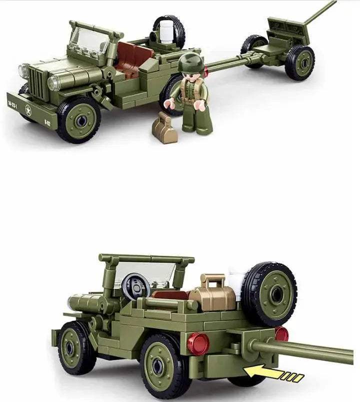 Military Ww2 World War Ii Soviet Union Il-2 Building Blocks Toy - ToylandEU