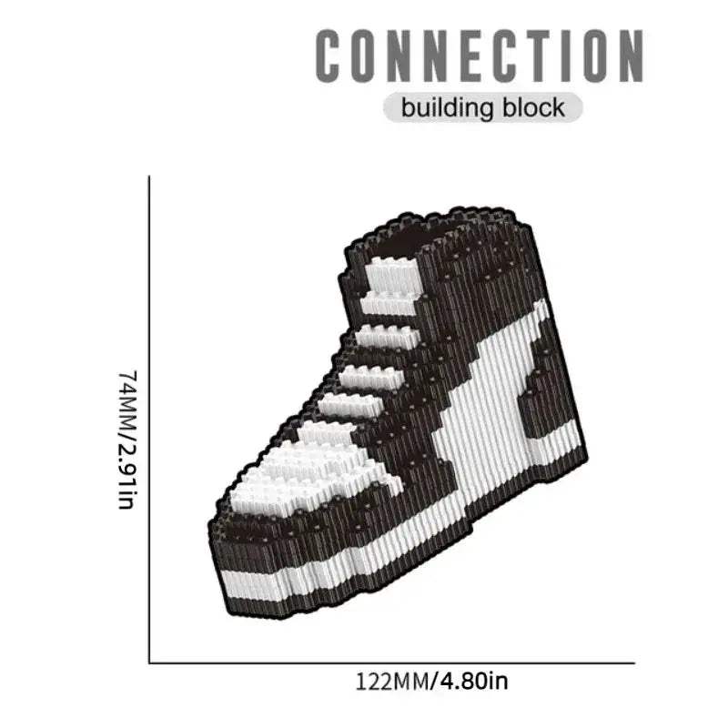 MOC Mini Basketball Shoes Building Blocks Creative Do It Yourself Set - ToylandEU