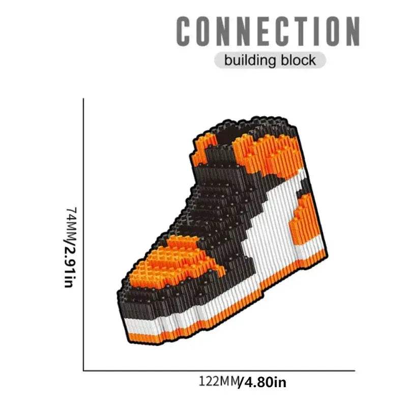 MOC Mini Basketball Shoes Building Blocks Creative Do It Yourself Set - ToylandEU