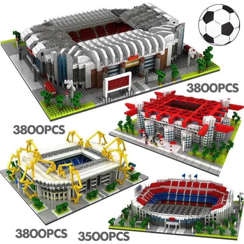  MOC Mini Famous Architecture Football Field Building Blocks Toys -  ToylandEU™