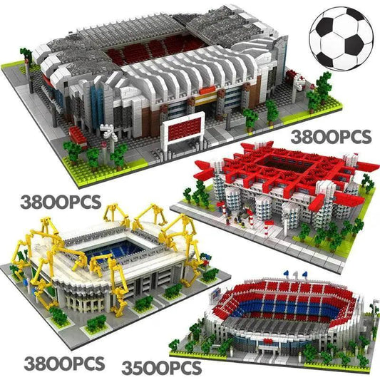  MOC Mini Famous Architecture Football Field Building Blocks Toys -  ToylandEU™