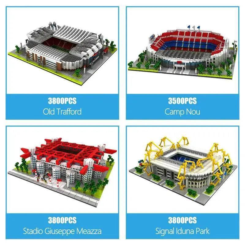  MOC Mini Famous Architecture Football Field Building Blocks Toys -  ToylandEU™