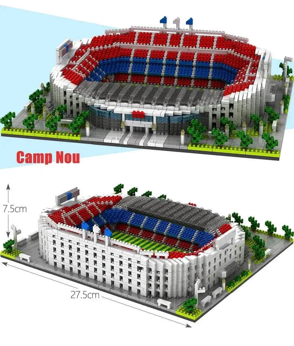  MOC Mini Famous Architecture Football Field Building Blocks Toys -  ToylandEU™