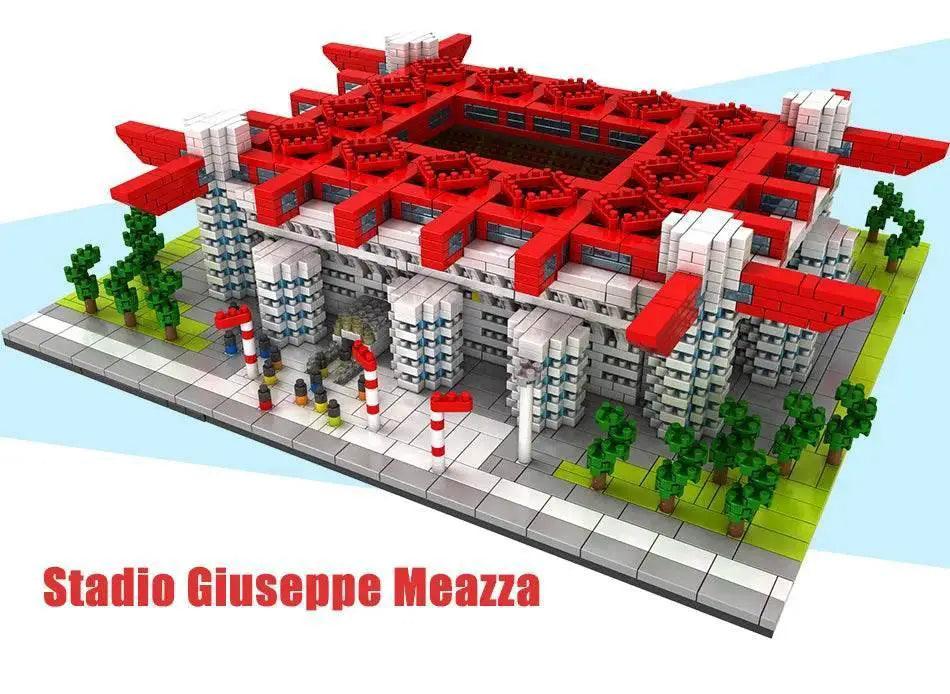  MOC Mini Famous Architecture Football Field Building Blocks Toys -  ToylandEU™