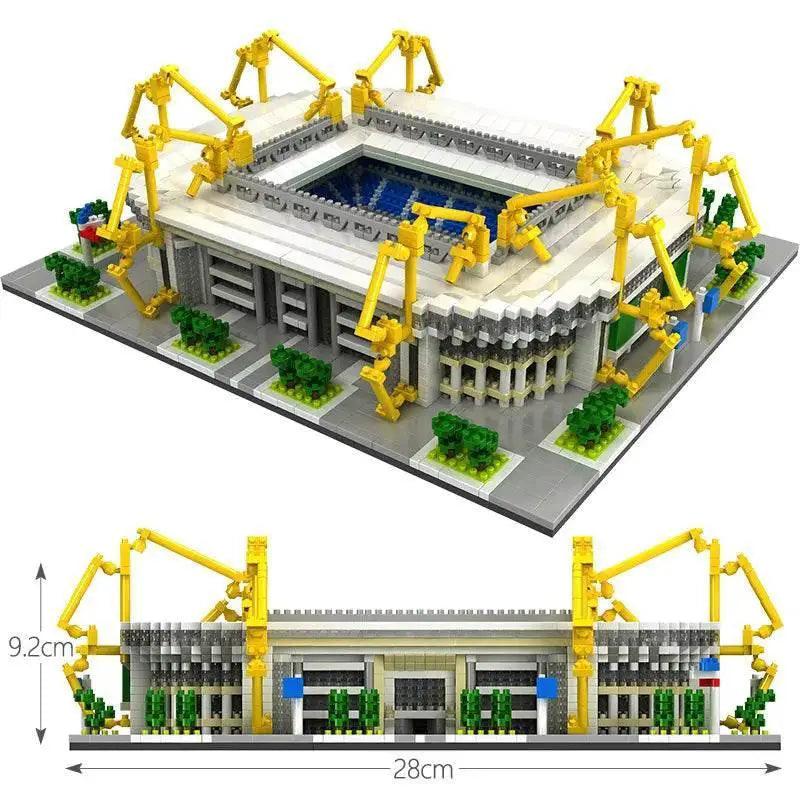  MOC Mini Famous Architecture Football Field Building Blocks Toys -  ToylandEU™