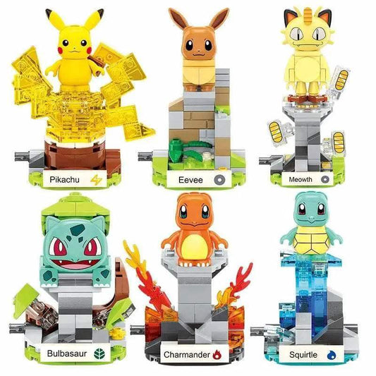 Mini Pikachu Claw Crane Building Blocks Gift Toy - ToylandEU