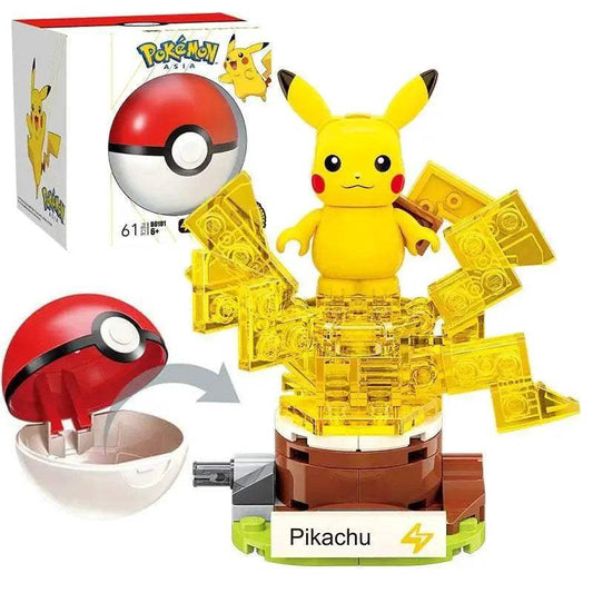 Mini Pikachu Claw Crane Building Blocks Gift Toy - ToylandEU