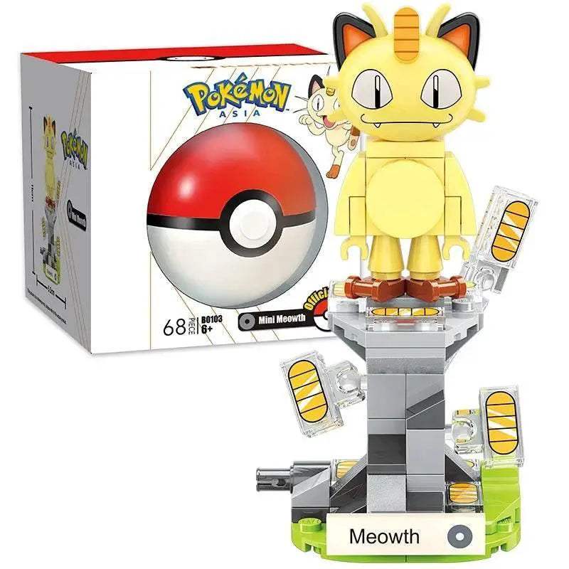 Mini Pikachu Claw Crane Building Blocks Gift Toy - ToylandEU