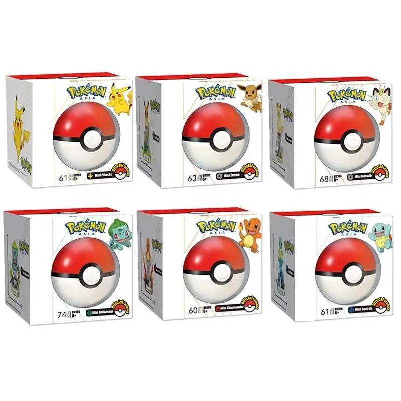 Mini Pikachu Claw Crane Building Blocks Gift Toy - ToylandEU