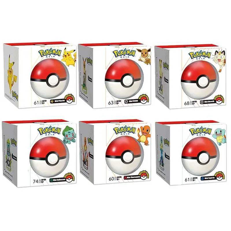 Mini Pikachu Claw Crane Building Blocks Gift Toy - ToylandEU
