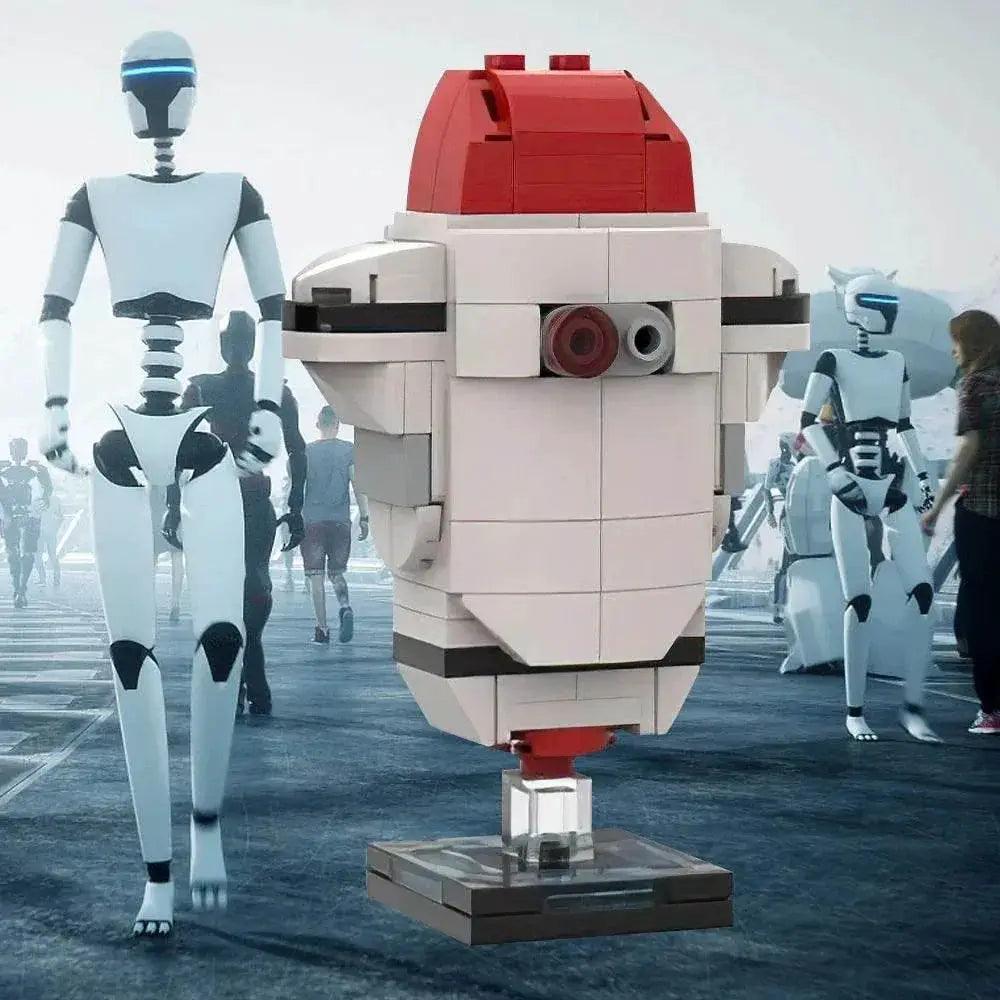  MOC MiniWalli Building Blocks Animation Figure Model Set Bricks GO-4 Security Bot Toys DIY Gift Birthday for Kids Adult -  ToylandEU™