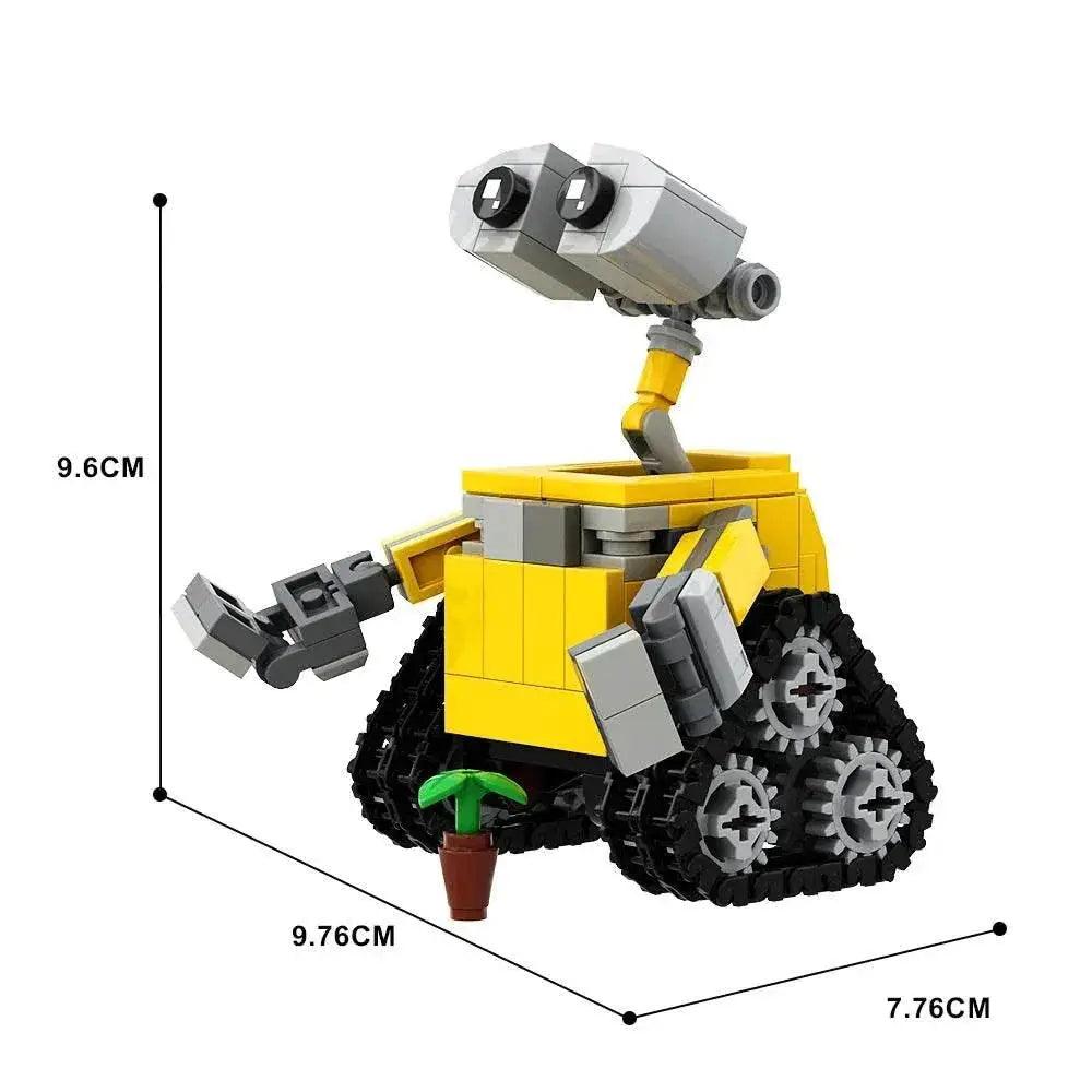  MOC MiniWalli Building Blocks Animation Figure Model Set Bricks GO-4 Security Bot Toys DIY Gift Birthday for Kids Adult -  ToylandEU™