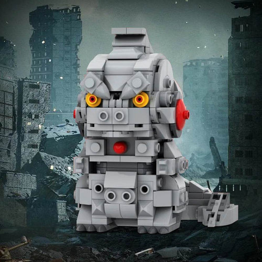 MOC Minus One Movie Mecha Dinosaur BrickheadZ Model Building Blocks Gift - ToylandEU