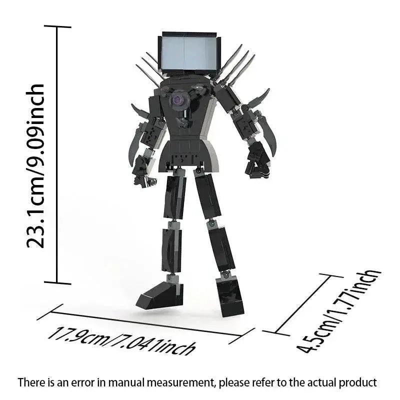 MOC Moc Skibidi Toilet Action Figures Building Blocks For Kids Building Bricks MOC -  ToylandEU™