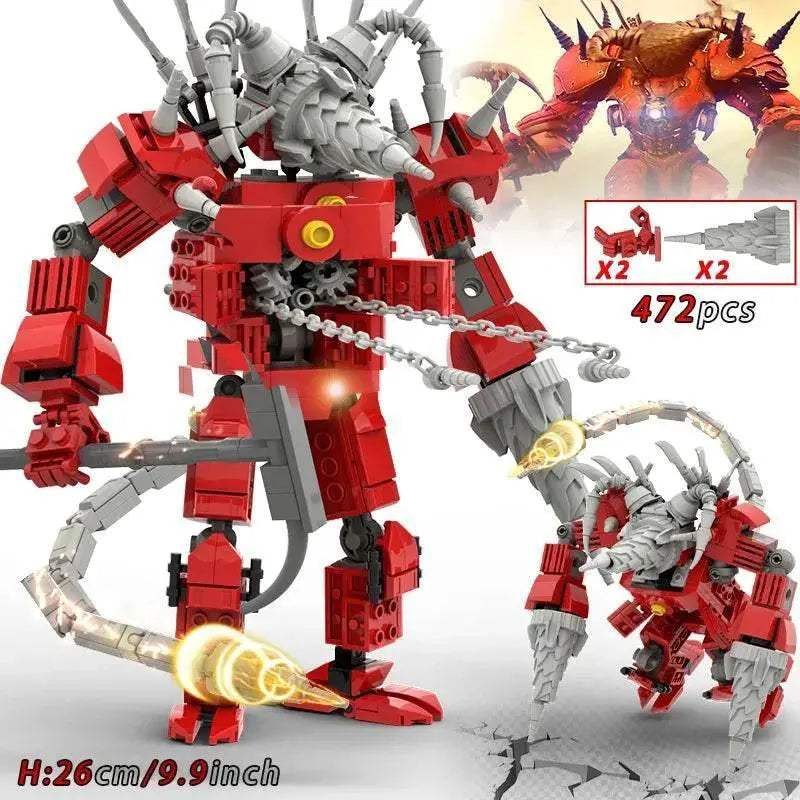 Moc Skibidi Toilet Action Figures Building Blocks For Kids Building Bricks MOC - ToylandEU