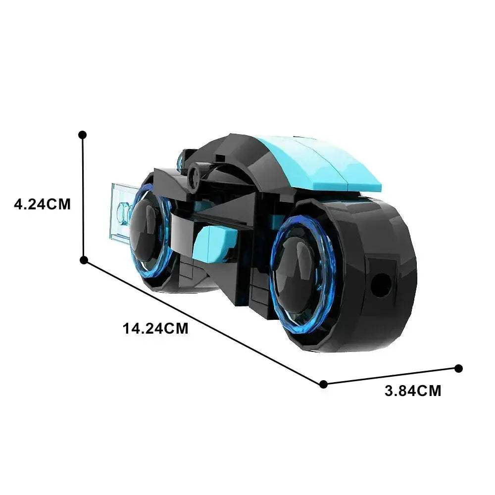 Moc Tron Motorcycle Building Blocks Lego Compatible Set - ToylandEU