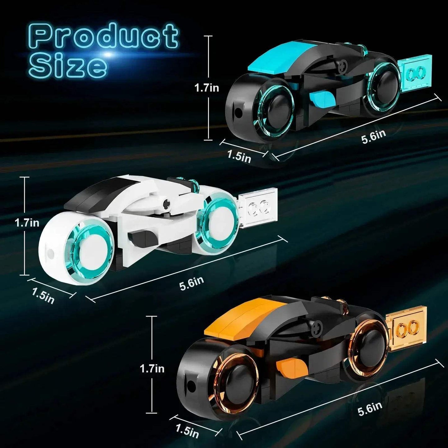 Moc Tron Motorcycle Building Blocks Lego Compatible Set - ToylandEU