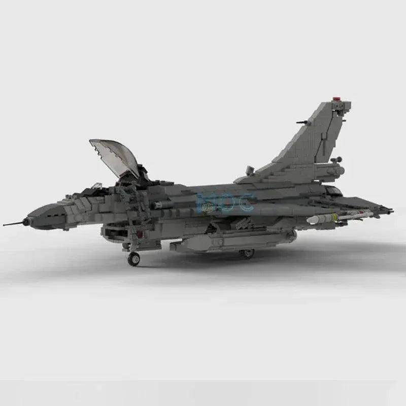  MOC Modern F-16C Block 50 Fighting Falcon MOC Building Blocks Building Bricks MOC -  ToylandEU™