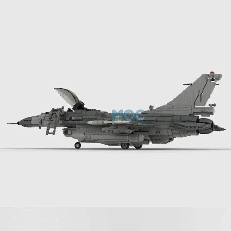  MOC Modern F-16C Block 50 Fighting Falcon MOC Building Blocks Building Bricks MOC -  ToylandEU™
