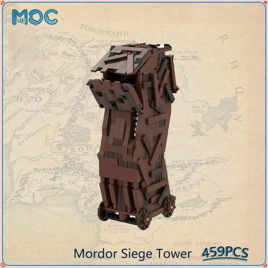  MOC Mordor Siege Tower & The Witch King Model MOC Building Blocks Building Bricks MOC -  ToylandEU™