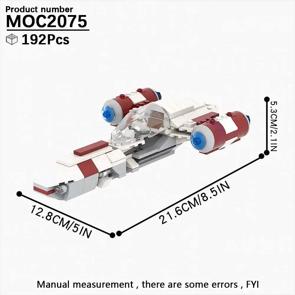 Most Complete Space Wars Speeder Bike Building Blocks Set - ToylandEU