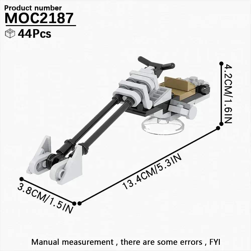 Most Complete Space Wars Speeder Bike Building Blocks Set - ToylandEU