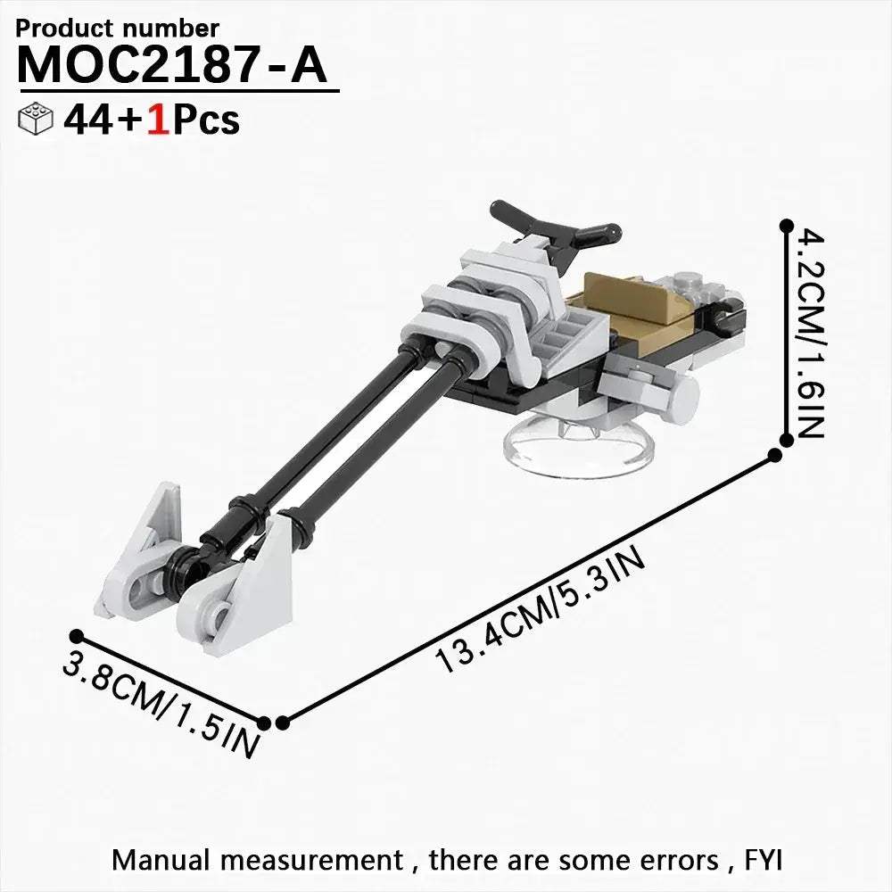 Most Complete Space Wars Speeder Bike Building Blocks Set - ToylandEU