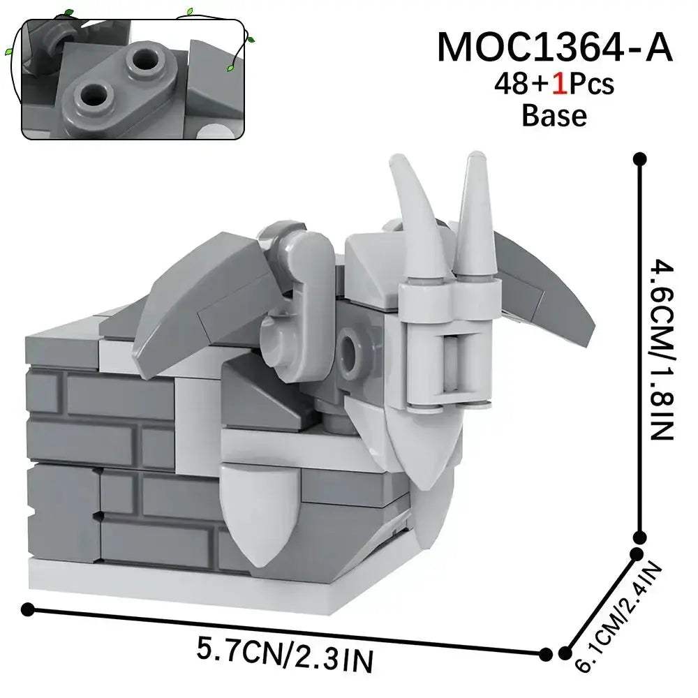 Motorcycle Building Blocks Figure Set For Educational Fun - ToylandEU