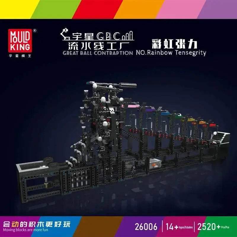 Motorized Rainbow Marble Run Building Blocks - Interactive Fun! - ToylandEU