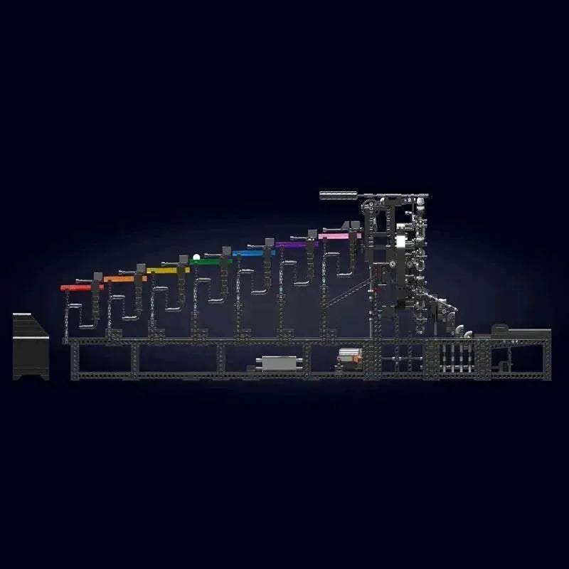 Motorized Rainbow Marble Run Building Blocks - Interactive Fun! - ToylandEU