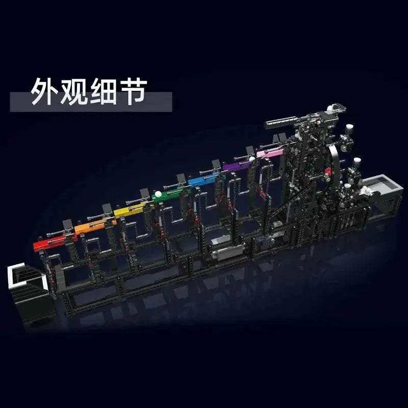 Motorized Rainbow Marble Run Building Blocks - Interactive Fun! - ToylandEU