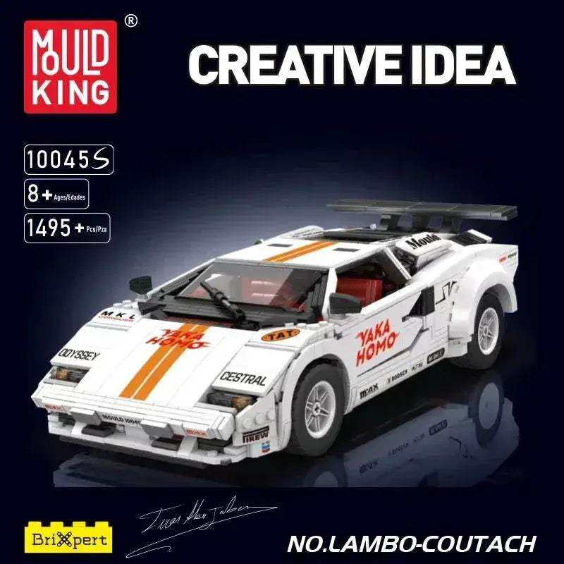MOC Mould King Classic DIY Racing Car Building Blocks Kit - ToylandEU