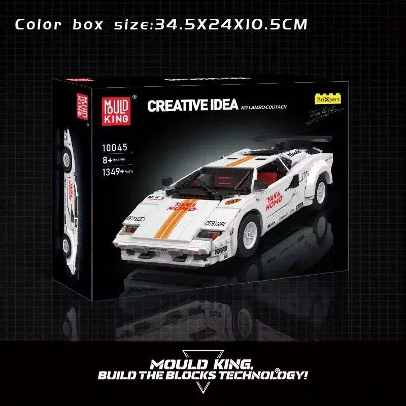 MOC Mould King Classic DIY Racing Car Building Blocks Kit - ToylandEU