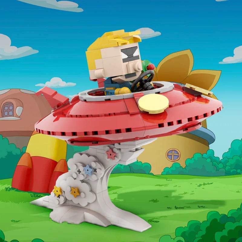 MOC Movable Spaceman Spiff Building Blocks Brick Building Bricks MOC Gift - ToylandEU