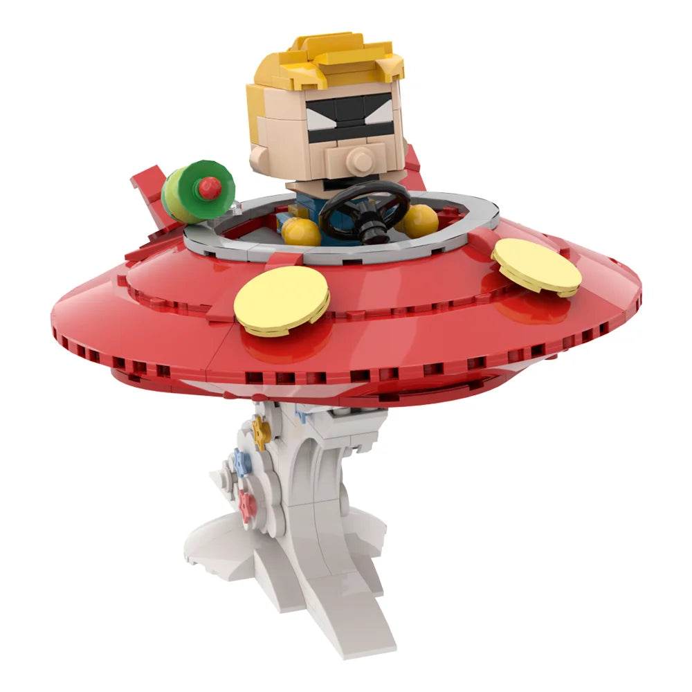 MOC Movable Spaceman Spiff Building Blocks Brick Building Bricks MOC Gift - ToylandEU