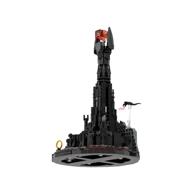 MOC Movie Rings Eye of Sauron Model Bricks LED Toys Building Bricks MOC - ToylandEU