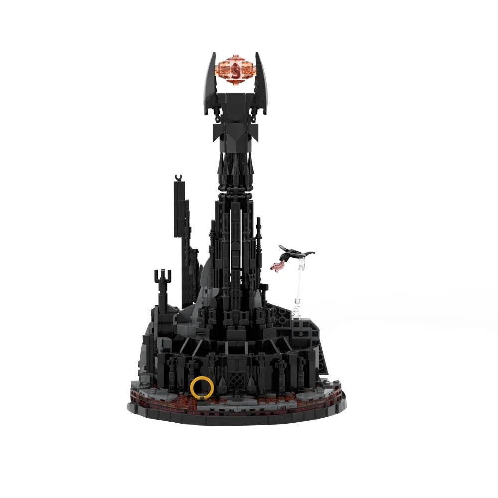 MOC Movie Rings Eye of Sauron Model Bricks LED Toys Building Bricks MOC - ToylandEU