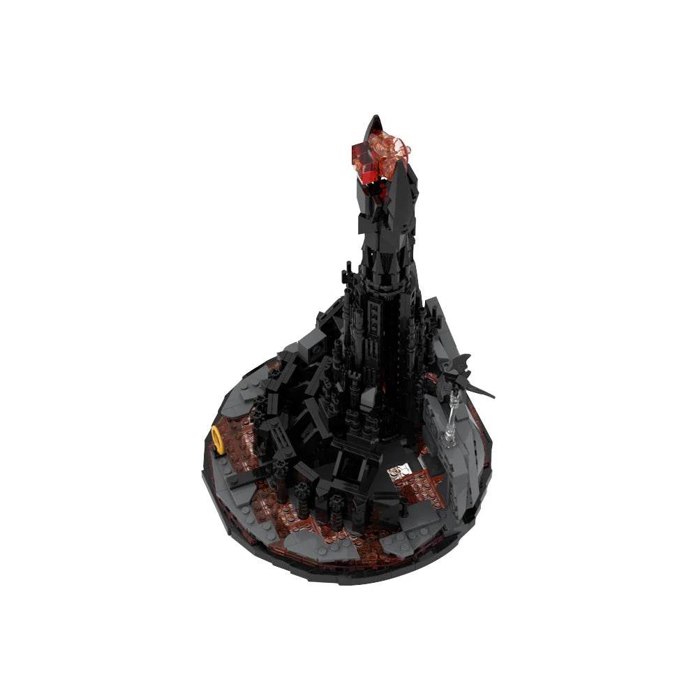 MOC Movie Rings Eye of Sauron Model Bricks LED Toys Building Bricks MOC - ToylandEU