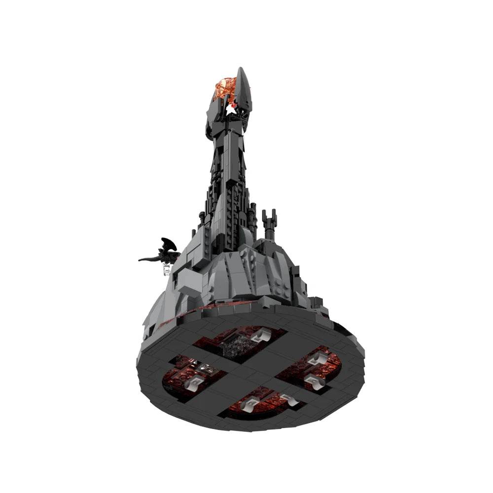 MOC Movie Rings Eye of Sauron Model Bricks LED Toys Building Bricks MOC - ToylandEU