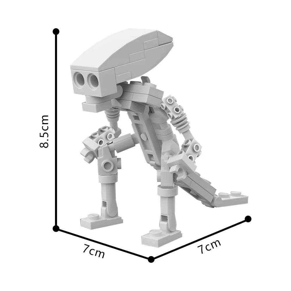 MOC Movie Skeleton Alien Model Building Blocks Kid Gift Building Bricks MOC - ToylandEU