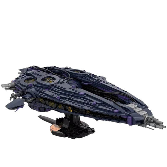 MOC Movie Stargate Wraith Hive Ship Building Blocks Building Bricks MOC - ToylandEU