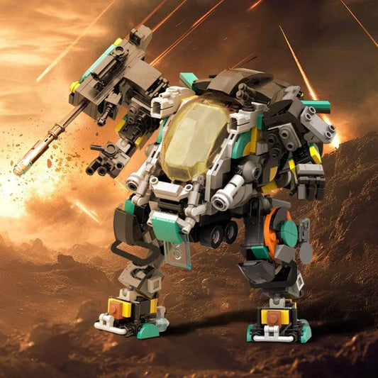 MOC Mr.Double Robot Model Building Blocks Assembly Building Bricks MOC - ToylandEU