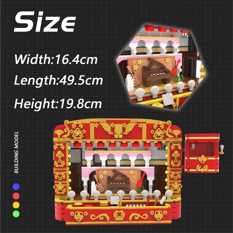 MOC Muppets Puppet Show Theater Building Blocks Set 1101 Pieces Building Bricks MOC - ToylandEU