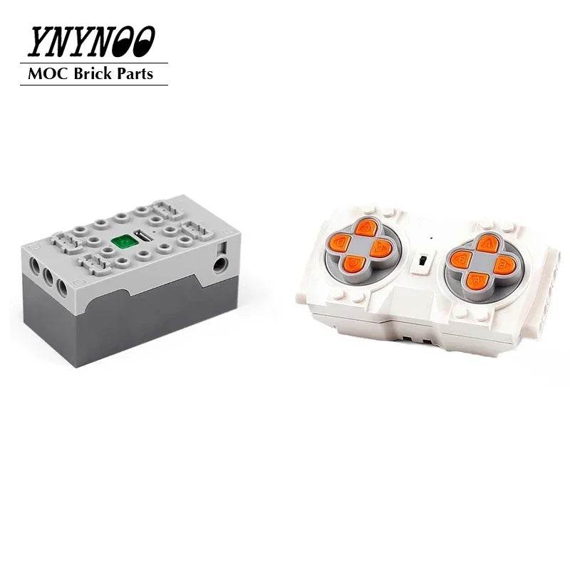 MOC NEW Multifunction 2.4G Bluetooth Lithium Battery Power Unit Upgrade Remote Control Kit Building Block Bricks DIY Particles Toys Building Bricks MOC - ToylandEU