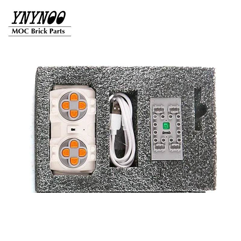 MOC NEW Multifunction 2.4G Bluetooth Lithium Battery Power Unit Upgrade Remote Control Kit Building Block Bricks DIY Particles Toys Building Bricks MOC - ToylandEU