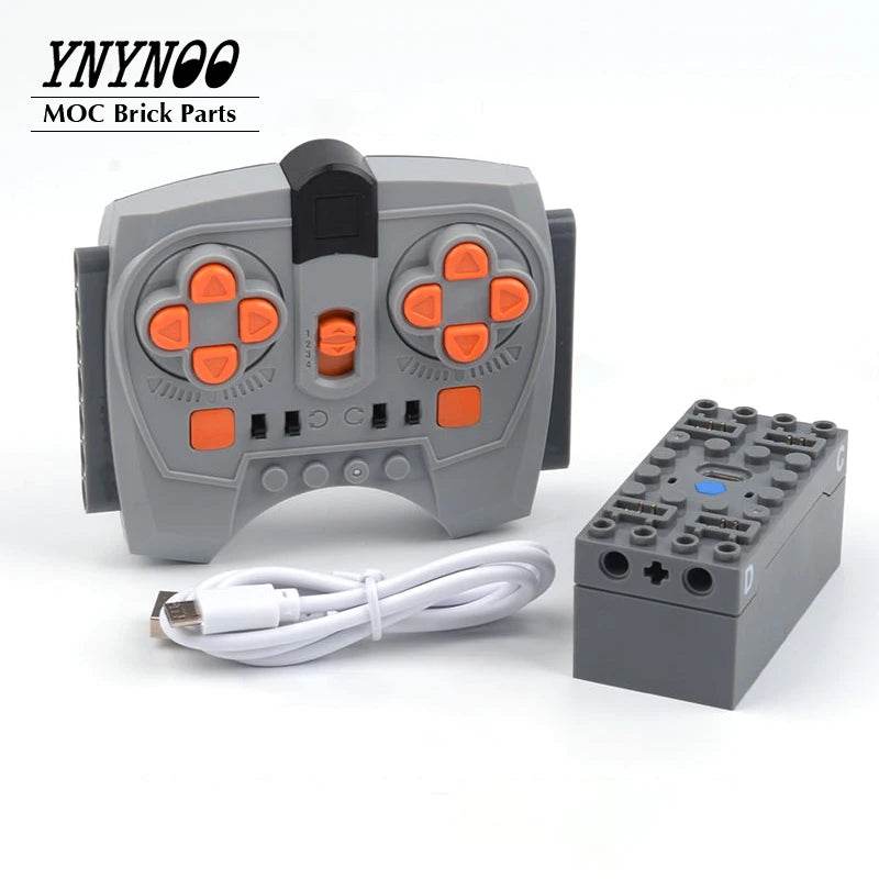 MOC NEW Multifunction 2.4G Bluetooth Lithium Battery Power Unit Upgrade Remote Control Kit Building Block Bricks DIY Particles Toys Building Bricks MOC - ToylandEU